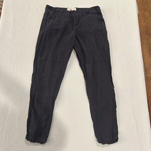 Joie Women's linen blend loose fit pants Trousers size 0‎